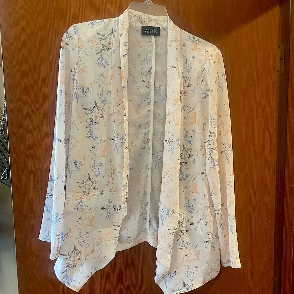 Floral Astr blazer